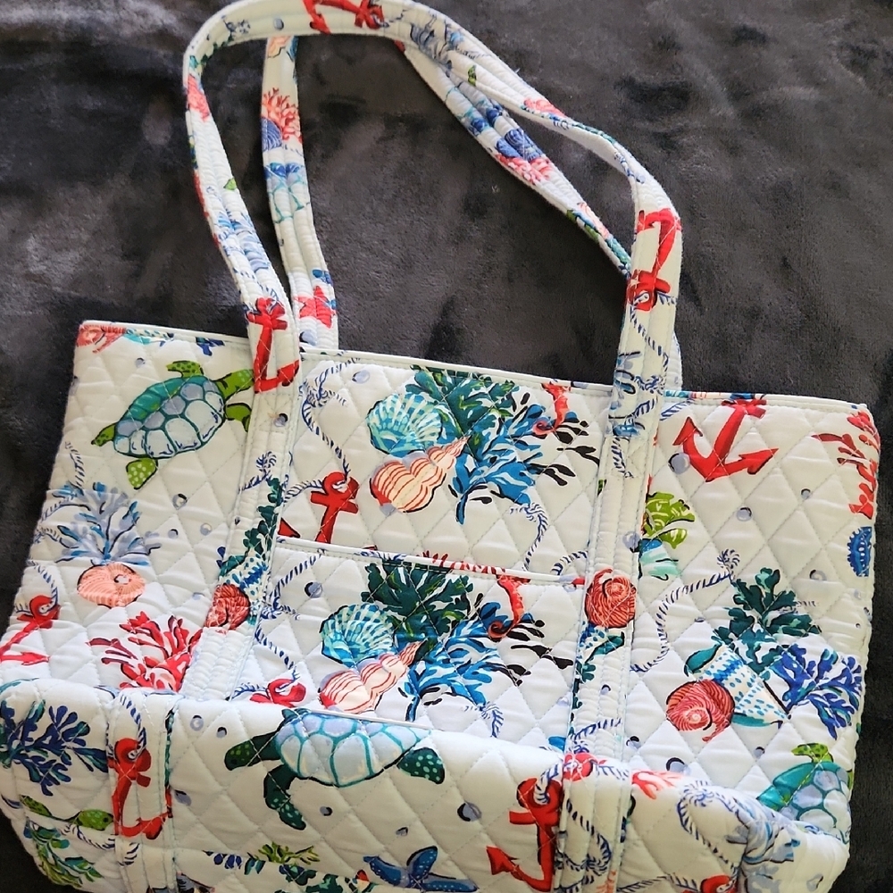 Colorful Sea Life Tote Bag